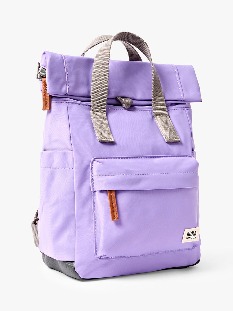 ROKA London Canfield B small backpack thistle bloom - British product