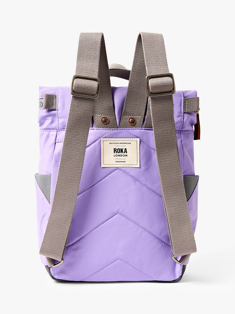 ROKA London Canfield B small backpack thistle bloom - British product