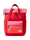 ROKA London Small Canfield B backpack red tonal 7L, imported from the UK