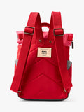 ROKA London Small Canfield B backpack red tonal 7L, imported from the UK