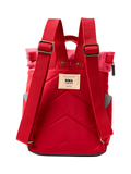ROKA London Small Canfield B backpack red tonal 7L, imported from the UK