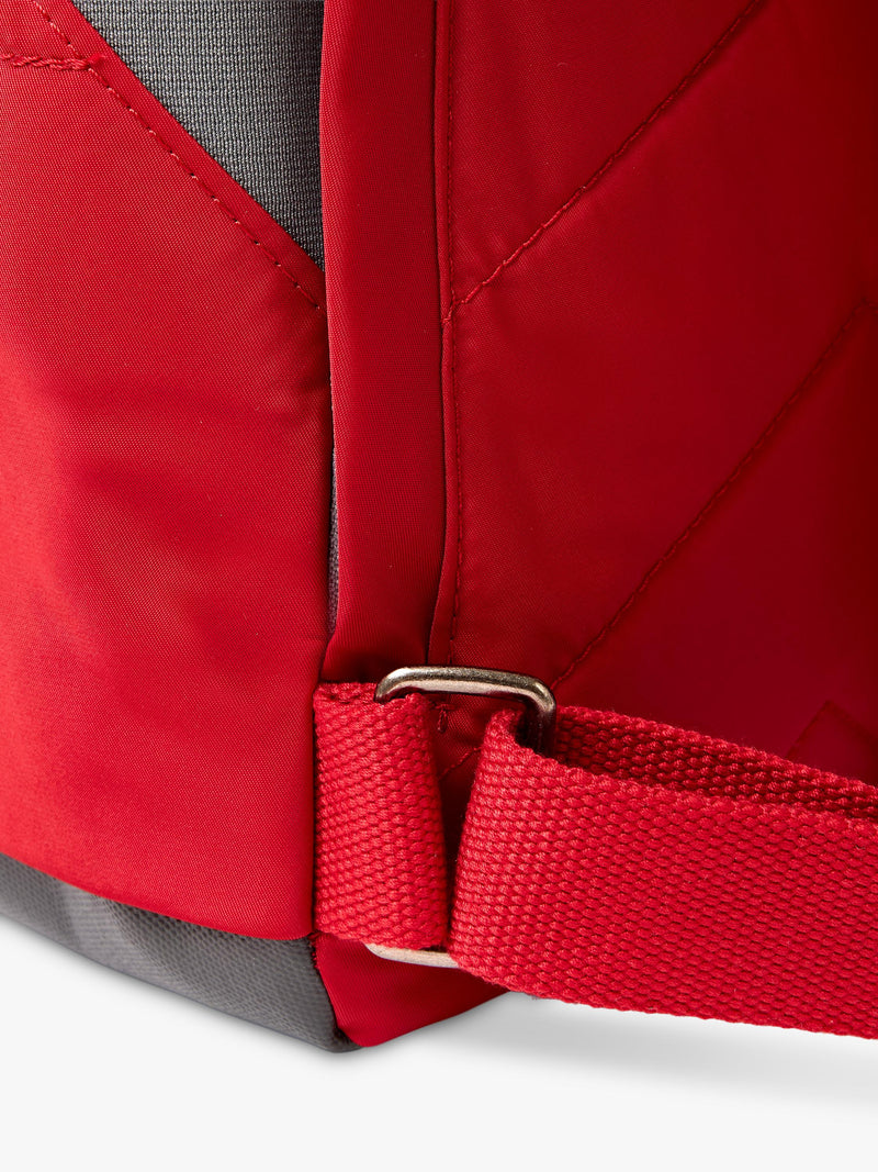 ROKA London Small Canfield B backpack red tonal 7L, imported from the UK