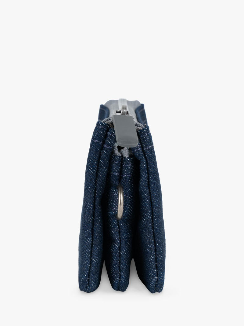ROKA London Carnaby zipped wallet in canvas, UK version