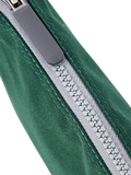 ROKA London green crossbody bag in recycled canvas, UK version