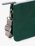 ROKA London green crossbody bag in recycled canvas, UK version
