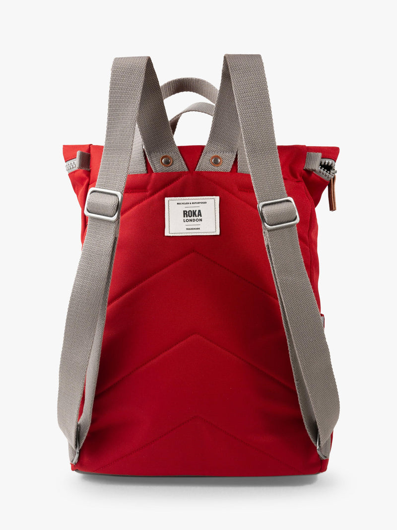 ROKA London Finchley Large backpack 20L red (British brand)