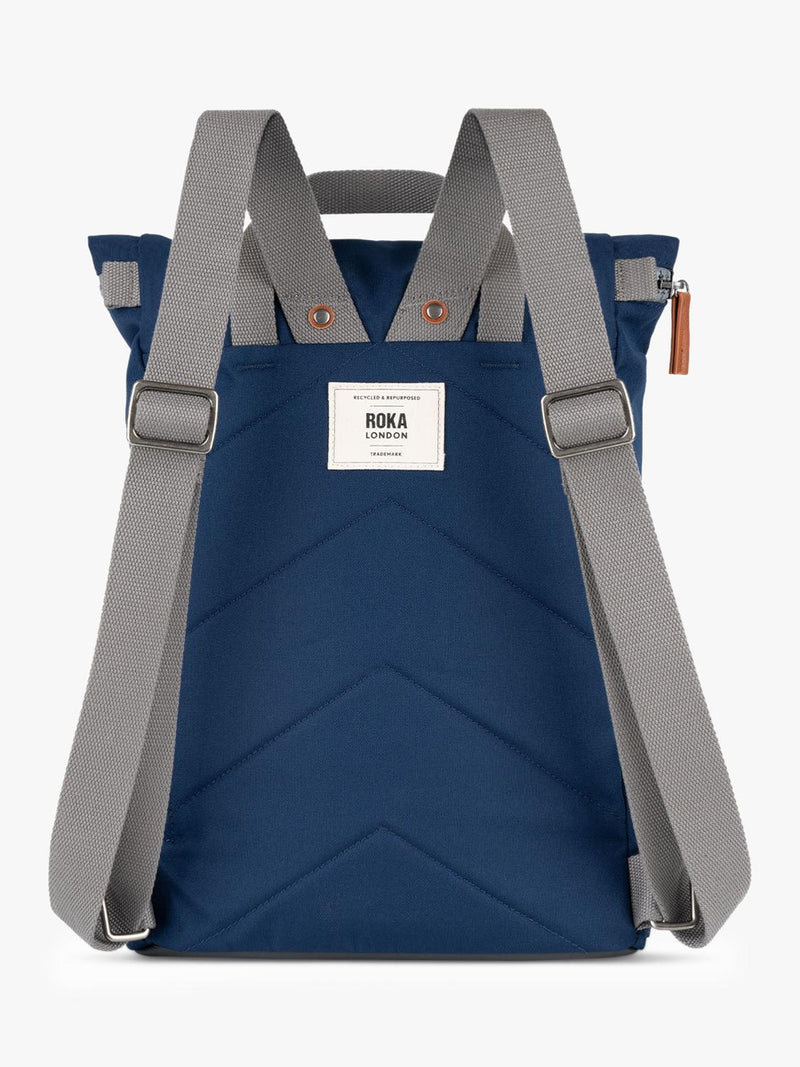 ROKA London Finchley medium backpack 15L blue (British brand)