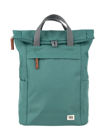 John Lewis ROKA London Finchley Medium Backpack, Green, 15L- Buy online at McGrocer