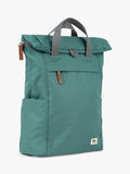 ROKA London backpack Finchley medium 15L green - British product