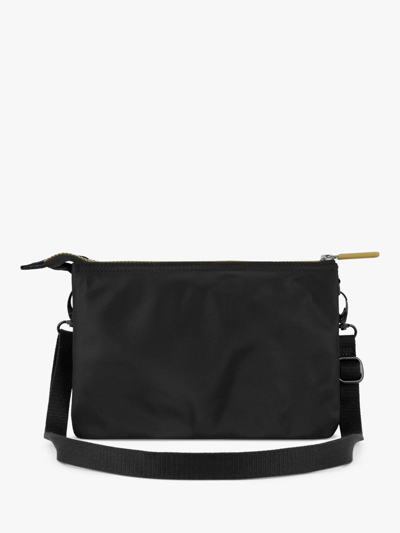 ROKA London Carnaby crossbody bag in black (British brand)
