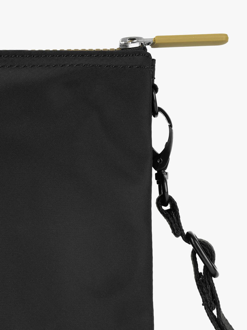 ROKA London Carnaby crossbody bag in black (British brand)