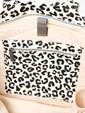 ROKA London oversized tote bag multi animal print cotton canvas - British product