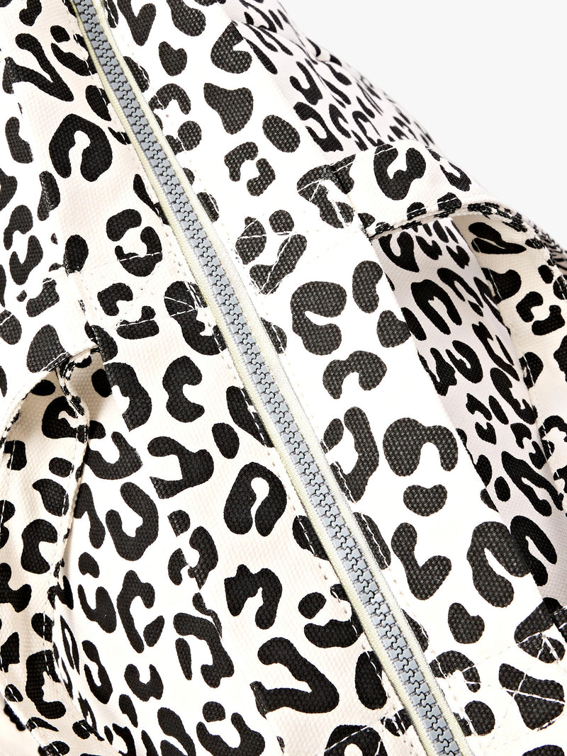 ROKA London oversized tote bag multi animal print cotton canvas - British product