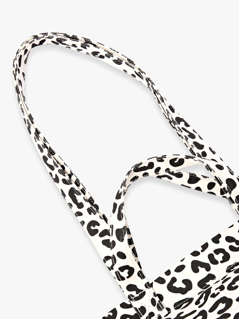 ROKA London oversized tote bag multi animal print cotton canvas - British product