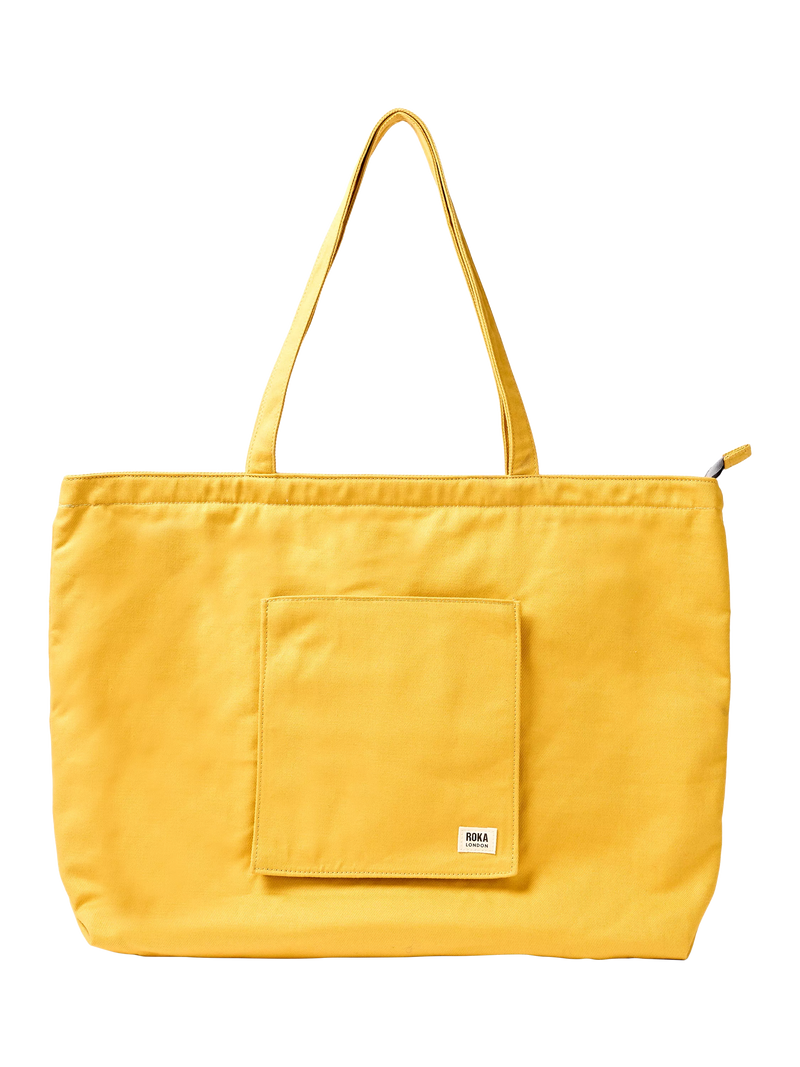 ROKA London Portobello tote bag Passion Fruit - British product