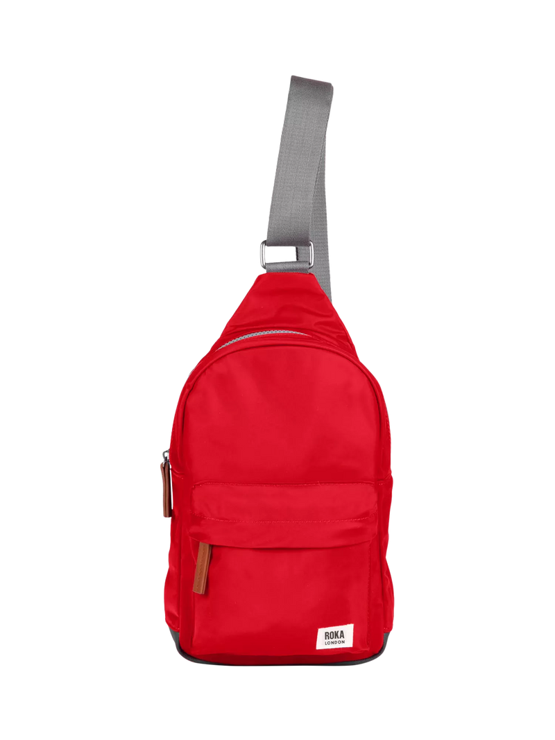 ROKA London crossbody bag red, UK version