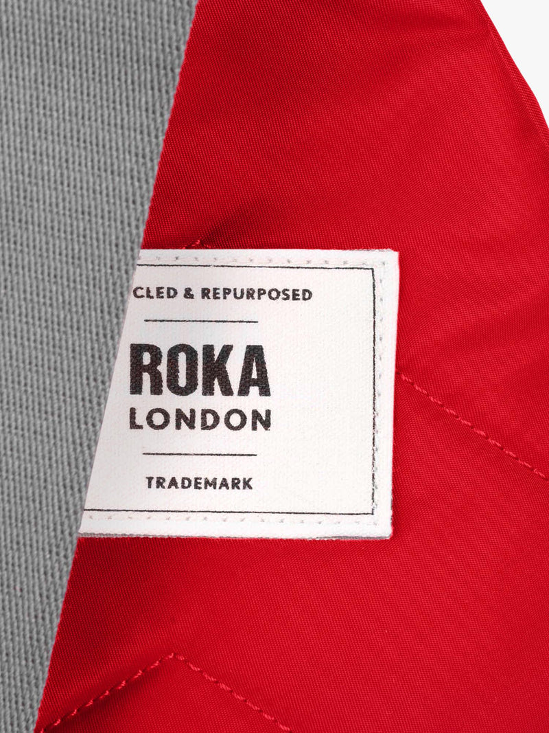 ROKA London crossbody bag red, UK version
