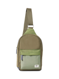 ROKA London crossbody bag green recycled nylon (British brand)