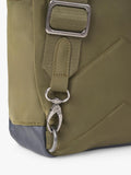 ROKA London crossbody bag green recycled nylon (British brand)