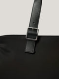 Jigsaw black padded tote bag with adjustable strap (British brand)