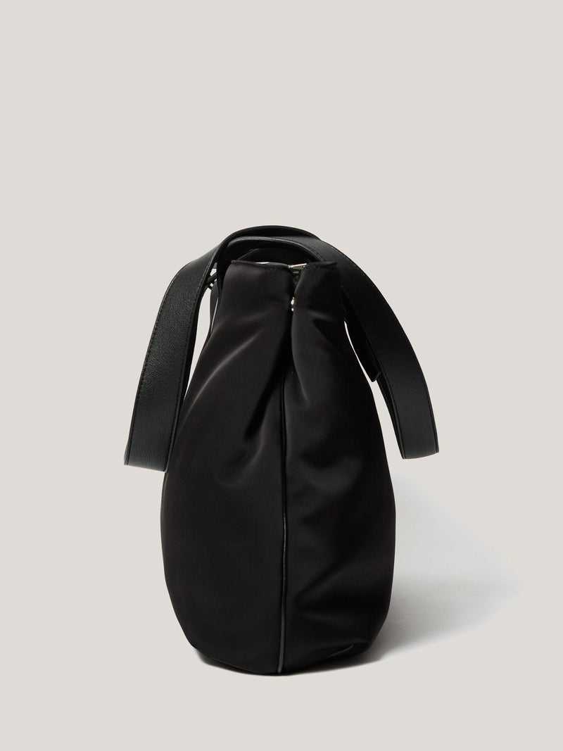 Jigsaw black padded tote bag with adjustable strap (British brand)