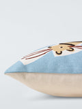John Lewis Marcus cushion Blue Light 40x60cm - British product