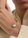 Astley Clarke heart locket bracelet white sapphire (British brand)