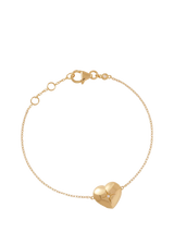 John Lewis Astley Clarke Biography White Sapphire Heart Locket Chain Bracelet- Buy online at McGrocer