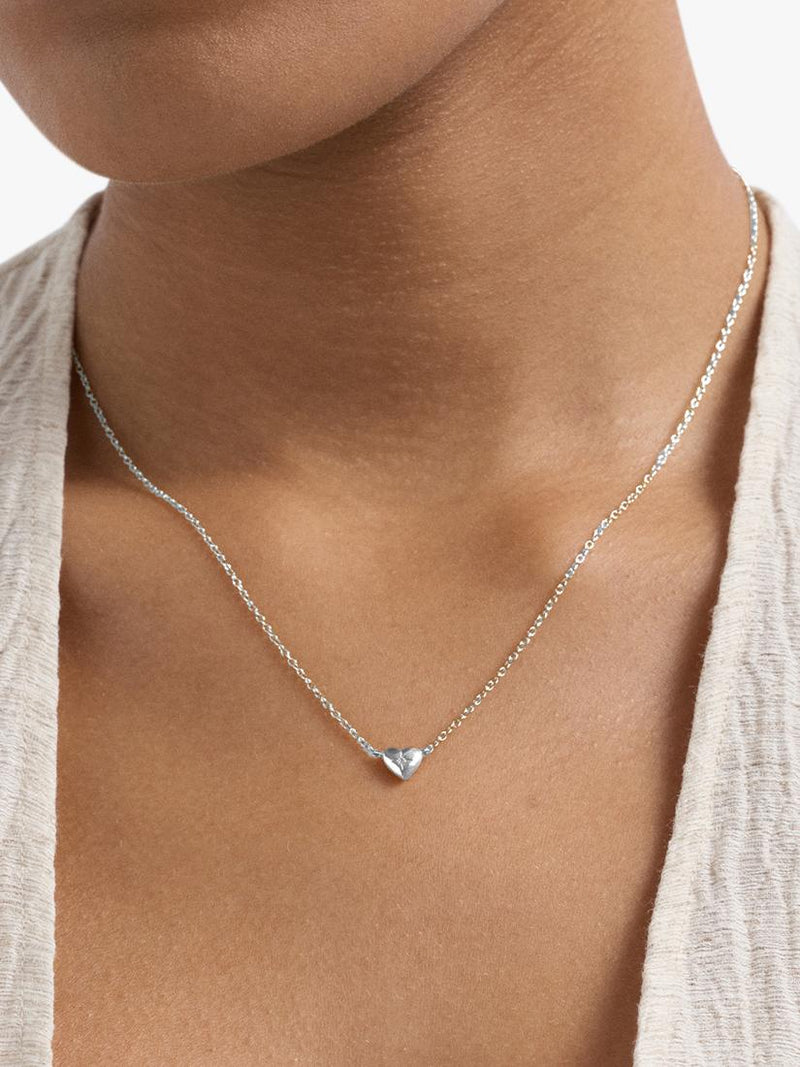 Astley Clarke mini heart pendant in sterling silver (British brand)