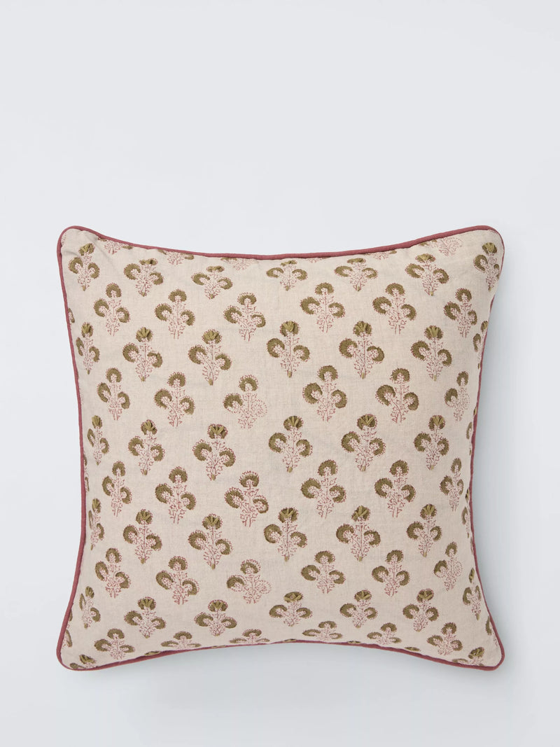 John Lewis Amiya pink cushion 40x40cm - British product