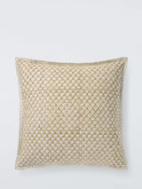 John Lewis John Lewis Riya Scatter Cushion, Bronze Green, 45x45cm- Buy online at McGrocer