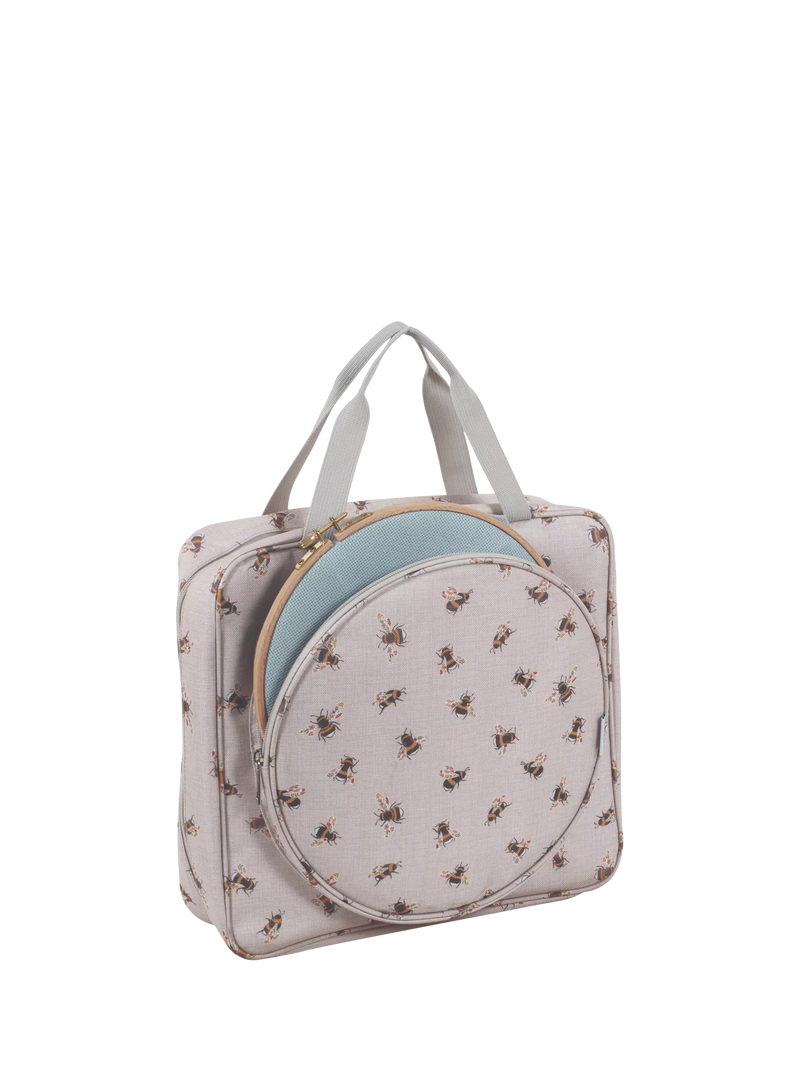 Milward project bag embroidery storage polyester canvas imported from the UK