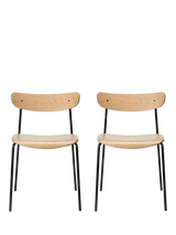 John Lewis The Conran Shop Orby Dining Chair Oak Set of 2- Buy online at McGrocer