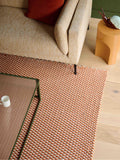 The Conran Shop macrame rug Rust Charcoal 300x200 cm (British brand)