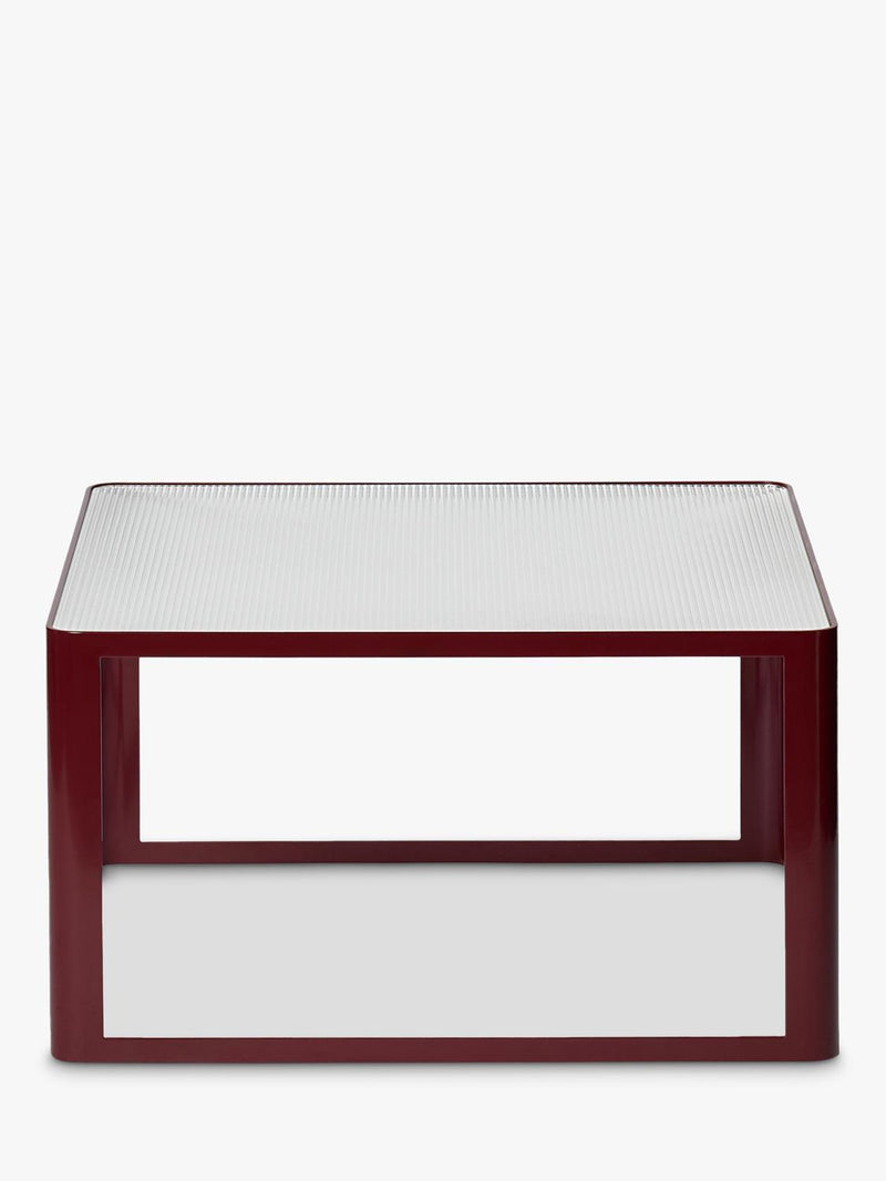 The Conran Shop Aspect coffee table burgundy 60cm, UK version