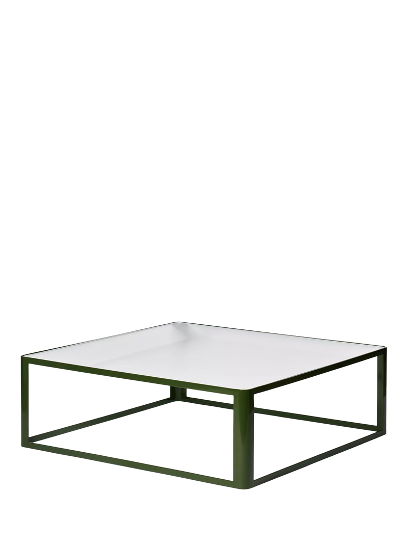 The Conran Shop Aspect coffee table green 90cm, imported from the UK