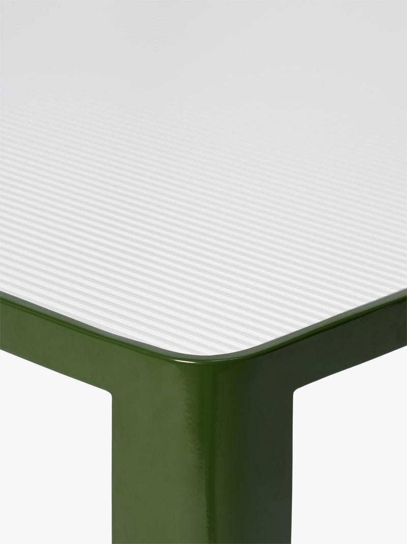 The Conran Shop Aspect coffee table green 90cm, imported from the UK