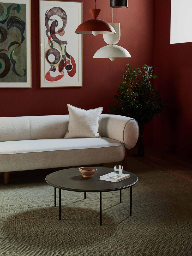 The Conran Shop coffee table olive 90cm, imported from the UK