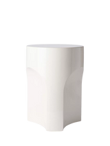 John Lewis The Conran Shop Doric Side Table, White- Buy online at McGrocer