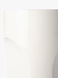 The Conran Shop Doric side table white glazed stoneware, UK version