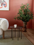 The Conran Shop six leg side table marron brown - British product