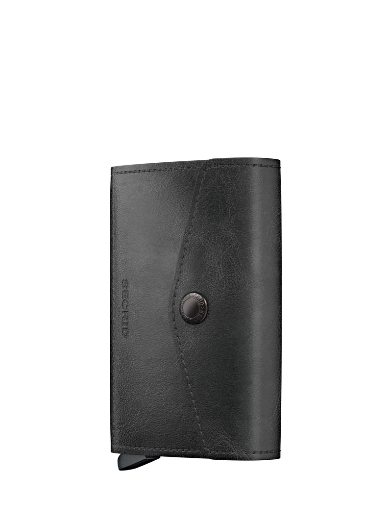 Secrid Envelope Wallet Black compact RFID blocking wallet, imported from the UK