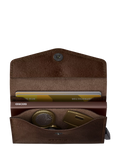 Secrid Envelope Wallet chocolate leather card protector - British product