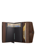 Secrid Envelope Wallet chocolate leather card protector - British product