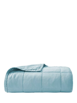 John Lewis Christy Laundered Cotton Quilted Throw Double- Buy online at McGrocer