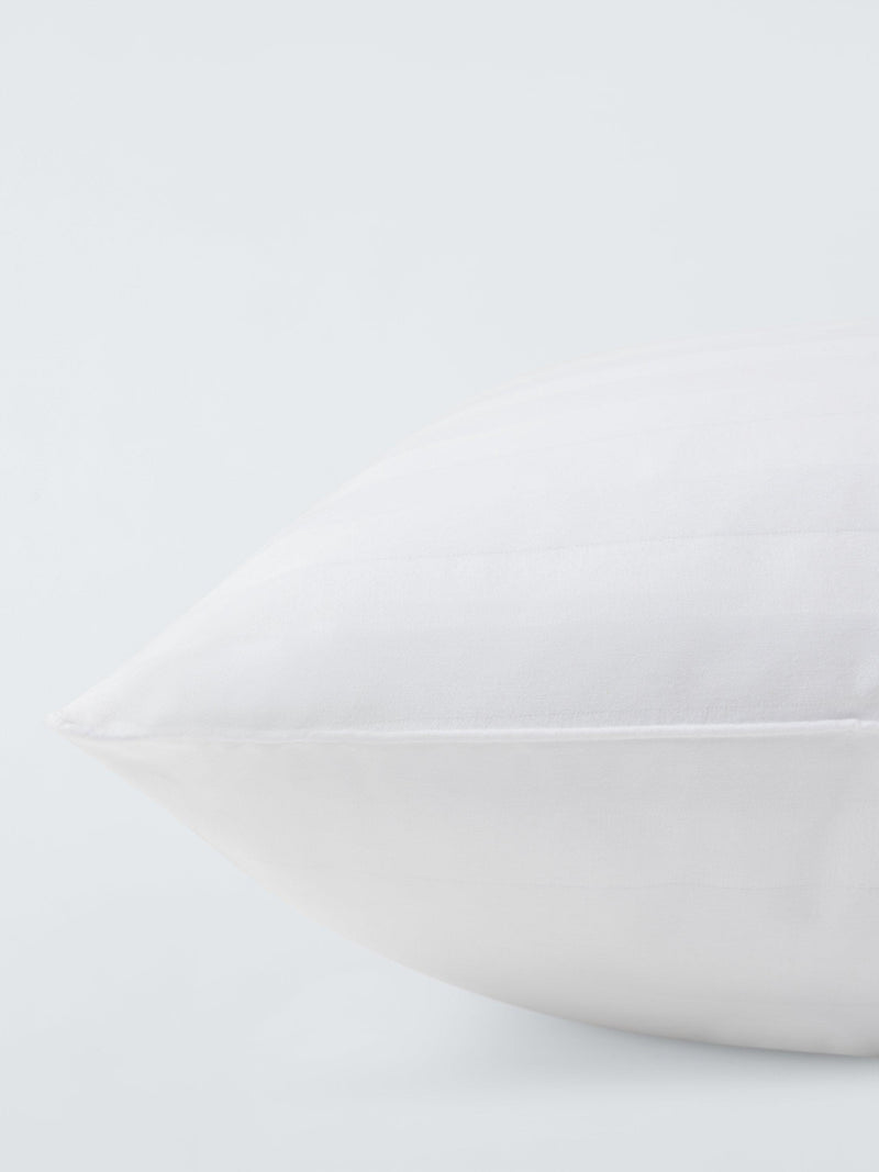 John Lewis woven stripe standard pillow pair medium (British brand)