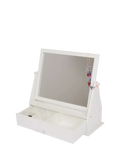 Great Little Trading Co dressing table mirror white, imported from the UK