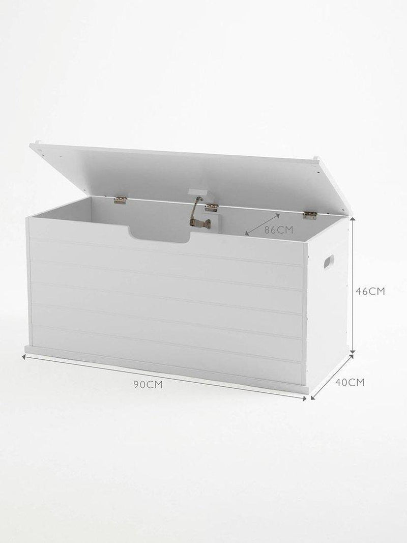 Great Little Trading Co classic toy box white (British brand)