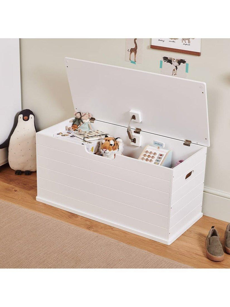 Great Little Trading Co classic toy box white (British brand)