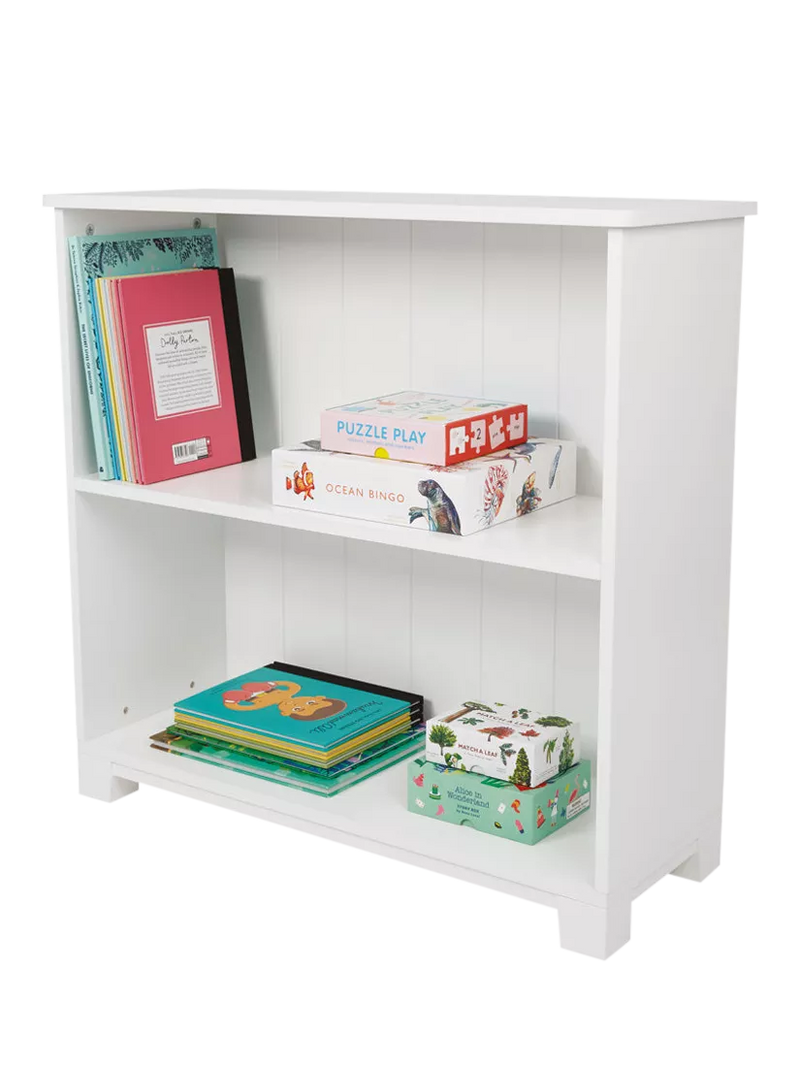 Great Little Trading Co Crompton low bookcase white - British product